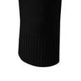 thumbnail image 4 of WAENQINLA Men's Turtleneck Pullover Tops Long Sleeve Ribbed Winter Sweaters Slim Fit Casual Knitwear Pullovers Black XXL, 4 of 8