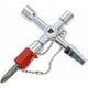 thumbnail image 3 of Llave Universal para armario eléctrico, llave triangular, llave cuadrada, tren, armario eléctrico, elevador, herramienta manual multifunción Vhermosa BST3069438, 3 of 5