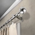 thumbnail image 2 of Elsha 13/16" Bay Window curtain rod 20"-36", 38"-72" - Satin Nickel, 2 of 3