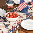 thumbnail image 4 of Sm:)e Stars 4th of July Table Runner 13x72 Inch, Patriotic Decor Durable and Stylish Independence Day Party and Family Gathering Supply, 4 of 6