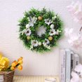 thumbnail image 2 of Easter Wreath Artificial Easter Egg Wreath for Front Door Easter Door Wreath Spring Wreath with Pastel Eggs and Mixed Twigs for Easter Home Decor, 2 of 6