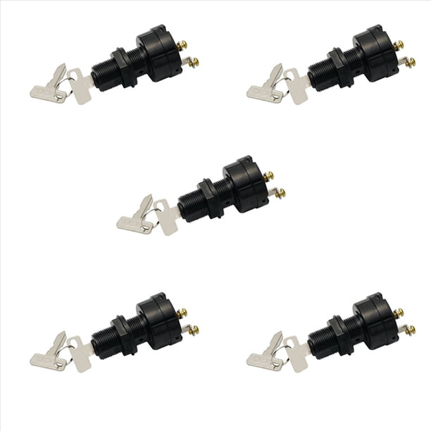 5X Interruptor de Arranque, para Club Car 1996-Up Carrito de Golf Eléctrico Interruptor de Llave de Encendido, 36 O 48 Voltios, Número de Pieza 101826201