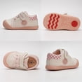 thumbnail image 5 of TARANIS Toddler Baby Girls Barefoot Sneakers with Wide Toe Box, Lightweight Non-Slip First Walking Shoes, 5 of 9