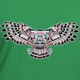 thumbnail image 3 of CafePress - Mystic Owl In Native American Style T Shirt - Women's V-Neck Dark T-Shirt, 3 of 4