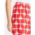 thumbnail image 4 of No Boundaries Sleepwear Cotton Boxer Pants, 31'' Inseam, Women’s, 4 of 5