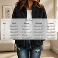 thumbnail image 3 of Fleece Jacket Women Solid Color Stand Collar Zip Up Fuzzy Short Coat with Pockets for Fall Daily Wear and Casual Outings, 3 of 8
