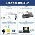 thumbnail image 3 of VIXLW VHS TO Digital Converter, USB Video Capture Card, Video Capture Device, RCA TO USB Converter, 3 of 8