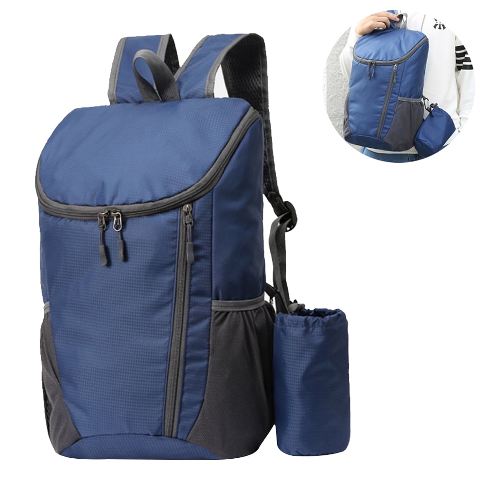 Greswe 1 Pcs 20l Lightweight Packable Backpack Small Foldable Hiking Backpack Day Pack For Travel Camping Outdoor Vacation Orange