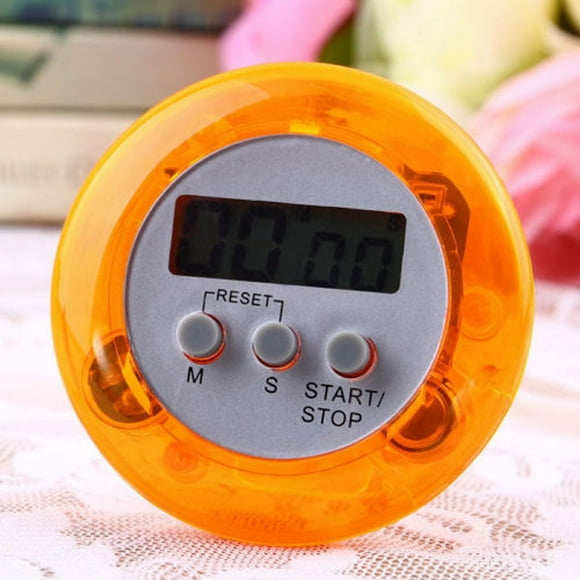 EGNMCR LCD Digital Kitchen Cooking Timer Count Down Up Clock Alarm Clock A Timer