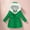 F-275Green, variant on ZHOGXU Big Girls Boys Hooded Jacket With Pocket Long Sleeve Zipper Solid Color Windproof Warm Comfortable Coat For Fall Winter Daily Wear Army Green 4-5 Years