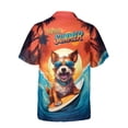 thumbnail image 2 of Retro Surfing Toy Fox Terrier in Cool Sunglasses Hello Summer Waves Hawaiian Shirt Breathable Summer Unisex Merch Dog Lover - 10001, 2 of 6