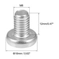 thumbnail image 3 of Tornillos de máquina M8x12mm Unique Bargains, tornillos de cabeza Phillips en forma de cruz, 10 piezas, 3 of 3