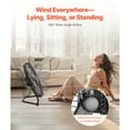 thumbnail image 5 of KFFKFF 20-Inch Industrial Floor Fan with Adjustable Tilt, 3-Speed Settings, High Airflow of 4800 CFM, Durable Metal Design for Versatile Use in Homes, Gyms, Offices, Garages, and Commercial Spaces, 5 of 9