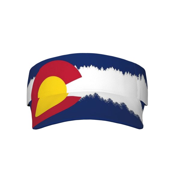 Colorado Snow Mountain Sports Sun Visor Hats Adjustable Sun Visor Caps For Women And Men