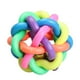 thumbnail image 5 of Juguete para perros y gatos, bola redonda de goma colorida con campana pequeña, tamaño S, 5 of 8
