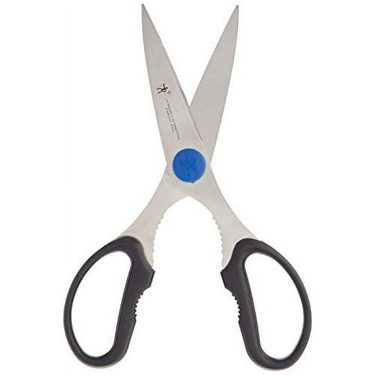 J.A. Henckels International Take-Apart Kitchen Scissors, Black/Stainless Steel, 3.375