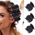 thumbnail image 4 of 1 Ensemble Barrette de Salon Fixée en Toute Sécurité Élasticité Forte Maintien Uniforme des Cheveux Bouclés Rouleau Chaud de Salon Super Permanente Isolante Pince Accessoires pour Cheveux, 4 of 8