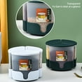 thumbnail image 4 of Dispensador de arroz Wosthever giratorio de 3 rejillas color blanco, 4 of 6