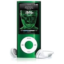 Pre-Owned Apple iPod Nano 5th Generation 8GB Green Bundle