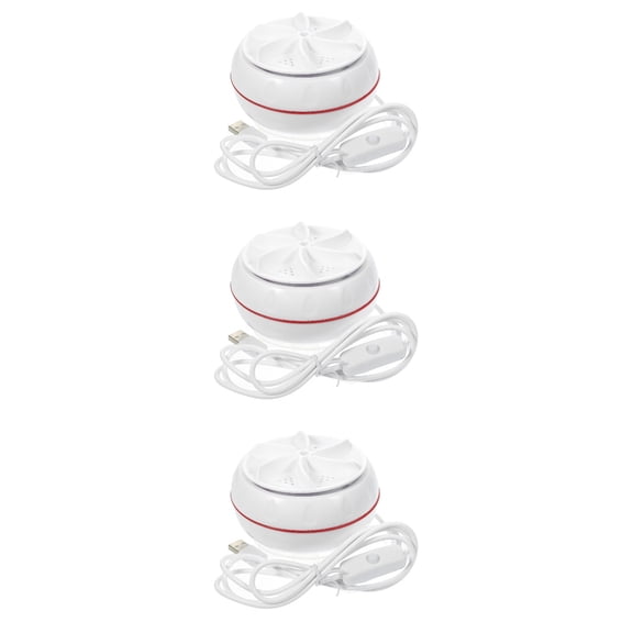 3pcs Portable Washer Mini Washing Machine Clothing Washer USB Washing Machine