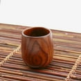thumbnail image 4 of Handmade Charred Wooden Drinking Cup, Barrel-Inspired Whisky Glass for Men, Personalized Rustic Home Bar, Outdoor Fireside Tasting Experience, 4 of 5