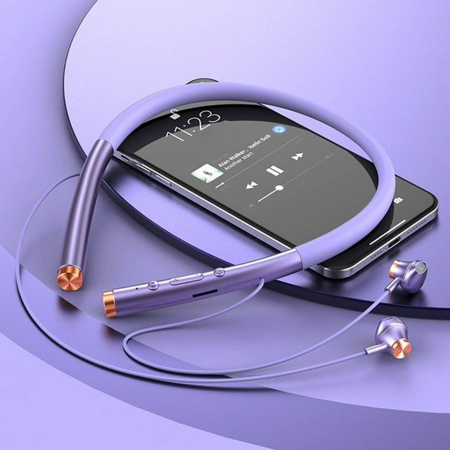 Sports Wireless High power Bluetooth Earphones Neck mounted Earphones
