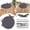 Gray, variant on olkpmnmk Round Chair Cushions, Fade-Resistant & Water-Resistant Chair Cushions, Round Chair Cushion with Ties Anti-slip Seat Pad for Porch Garden Balcony Patio Furniture Stools, 15 Inch, Blue