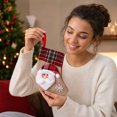 thumbnail image 7 of Trovenix Christmas Mini Stocking Ornaments Holiday Sock Shaped Hanging Pendants For Xmas Tree Decor Winter Home Decoration, 7 of 7