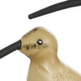 thumbnail image 4 of 14", 12", 10"H Brown Metal Bird Sculpture with Round Bases, by DecMode (3 Count), 4 of 12