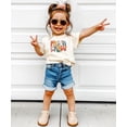 thumbnail image 2 of Pre-K Crew Shirt for Girls Colorful Retro First Day of School Tee for Kids Natural Shirt Youth Small, 2 of 5