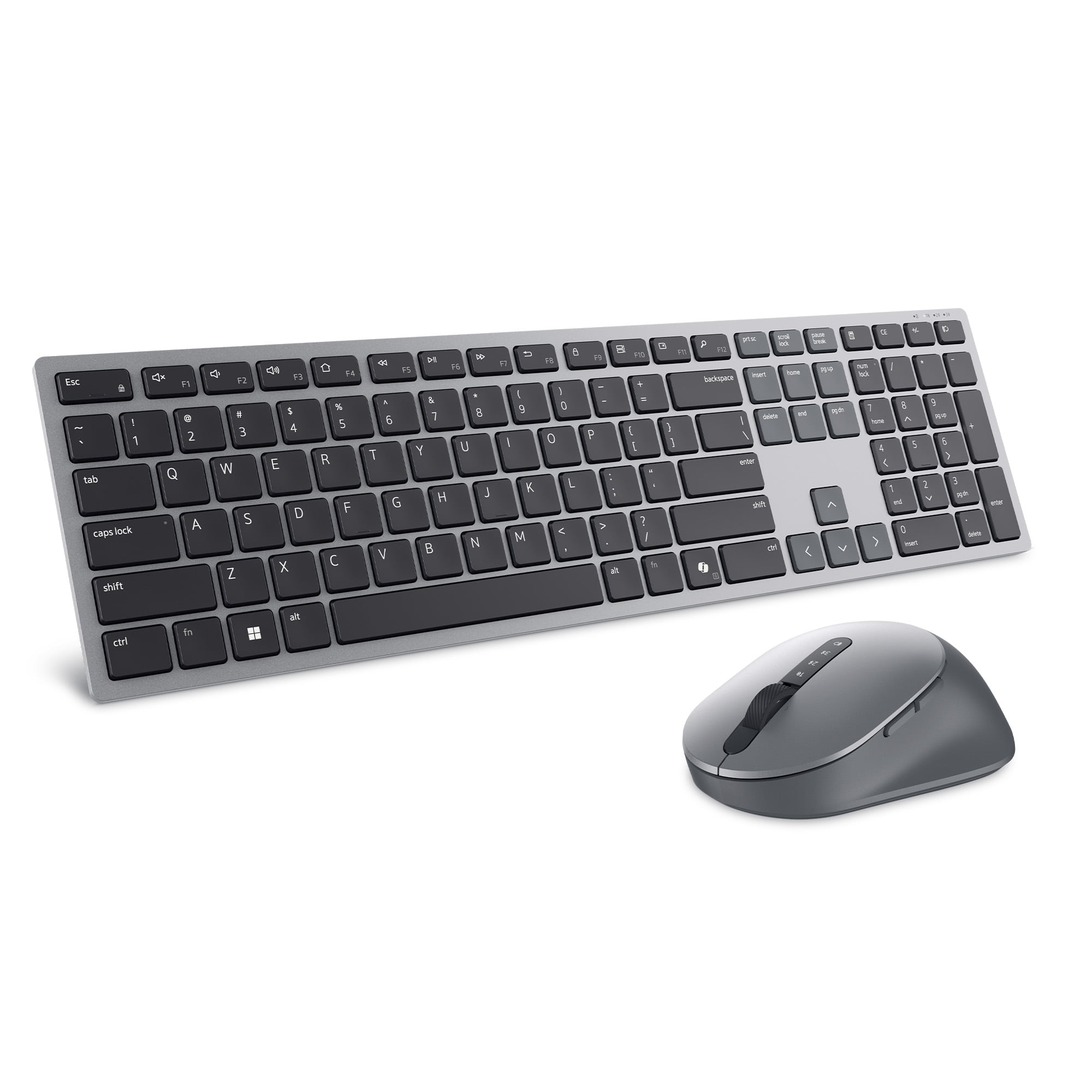 Dell KM3322W Wireless Keyboard and Mouse 2.4GHz Hot keys 1000 DPI