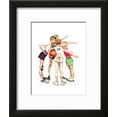 thumbnail image 2 of Four Sporting Boys: Basketball, Framed Art Print Wall Art by Norman Rockwell Sold by Art.Com, 2 of 6