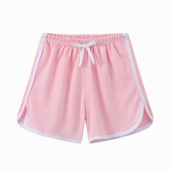 WXFAZCVU Girls Soccer Shorts Toddler Athletic Running Gym Workout Kids Active Shorts Size 7 Year