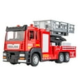 thumbnail image 4 of lionlar 1/32 Scale Pull Back Fire Truck Desk Decor Fire Engine for Kids Adults Teens, 4 of 9