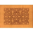 thumbnail image 1 of Ahgly Company Indoor Rectangle Oriental Orange Traditional Area Rugs, 5' x 7', 1 of 4