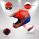 thumbnail image 4 of Casco de motocross WOW para niños, BMX, MX, ATV, negro mate, 4 of 8