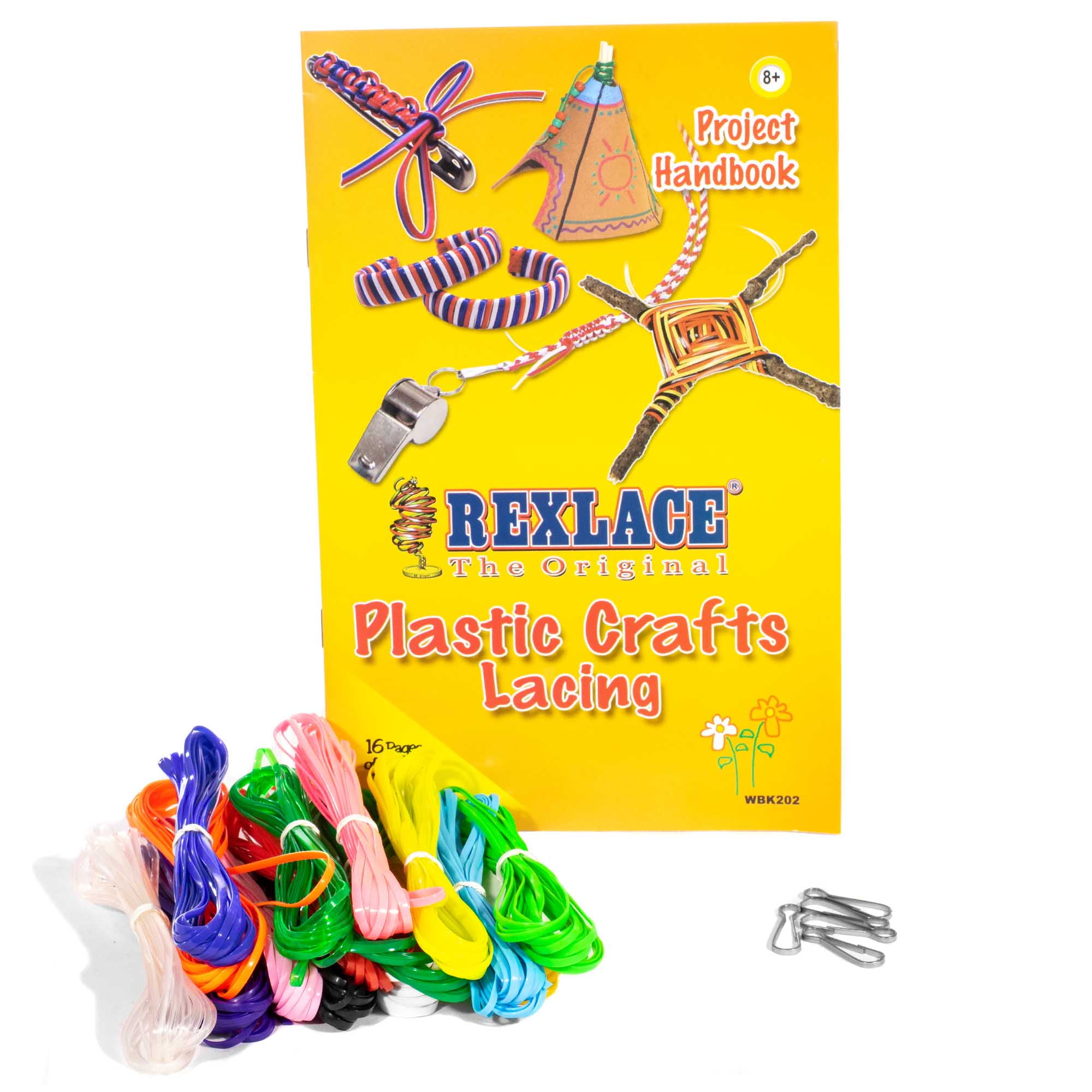 Craft County Rexlace Plastic Lacing Super Value Packs with Plastic
