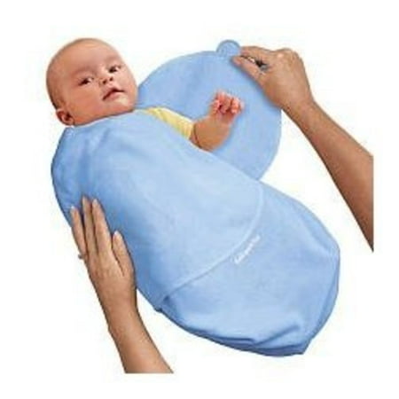 Summer Infant SwaddleMe Small/Medium Cotton Knit - Blue