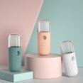 thumbnail image 2 of Nano Spray Water Meter Sprayer Steam Face Facial Humidifier Cold Spray Machine Moisturizing Beauty Instrument, White, 2 of 3