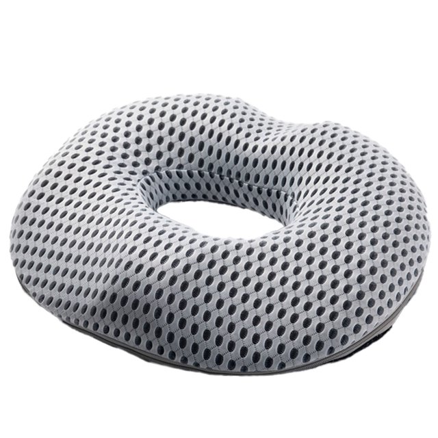 Cushion Pillow Pads Mobility and Seating Cushion Back Pain Support, Tailbone Pain Relief Donut Pillow Decompression Hemorrhoids Coccyx Cushion for Dining Room Kitchen Chairs, 16x17 Inch