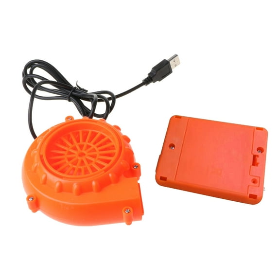 TIERPOP Mini Fan Blower Battery Pack for Mascot for Head Inflatable Costume Clothing Gri