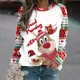 thumbnail image 1 of 2024 suéter unisex del cuello redondo de la venta caliente suéter impreso 3D del estilo de la Navidad, 1 of 5