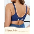 thumbnail image 7 of SHARICCA Minimizer Bra for Womens Plus Size Full Coverage Underwire Bralette 40DD, 7 of 7
