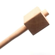 Beech Solid Wood Mallet Mallet Portable Vintage Wooden Mallet Wooden Hammer for Carpenter