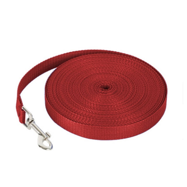 Correa de entrenamiento con plomo para agilidad y entrenamiento de recuperación de obediencia para perros/cachorros, ideal para entrenar, jugar y acampar