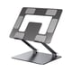 thumbnail image 2 of Moyic Soporte para computadora portátil Base de soporte antideslizante de aluminio Soporte de enfriamiento estable para ahorro de espacio de Electrónica Gris, 2 of 6