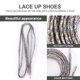 thumbnail image 4 of RENACLIPY 1Par Cordones Planos Con Punta Metálica Color Para De, 4 of 4