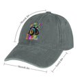 thumbnail image 2 of I Crushed 100 Days of School Gray Hat Adjustable Funny Fashion Unisex Baseball Cap for Men Women, 2 of 7