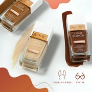 FLOWER Beauty Light Illusion Foundation - Deep Golden