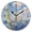 Black, variant on YAZAOO Decorative Wall Clock Size：25cm Sailing Into The Horizon Design Pattern Clock